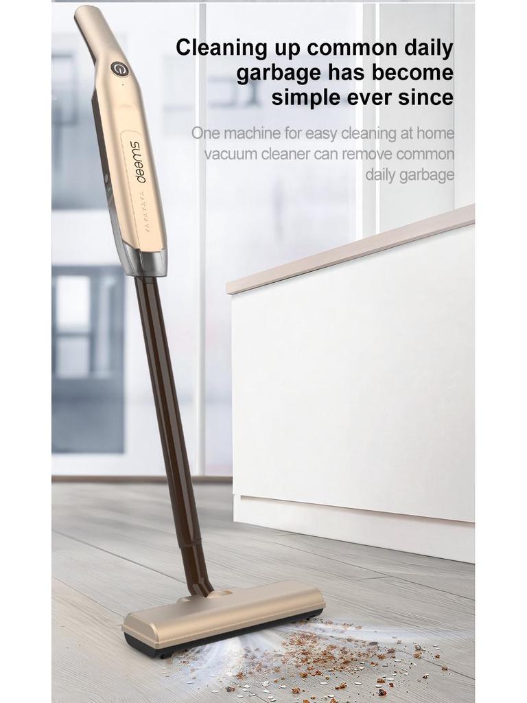 Portable High-Power Wireless Vacuum Cleaner with Strong Suction for Dust Removal