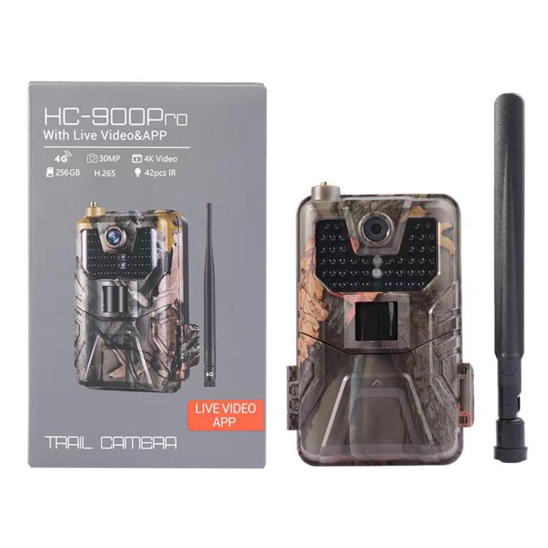 HC-900Pro 36MP 4K Outdoor Infrared Hunting Camera with 4G & Real-time Video