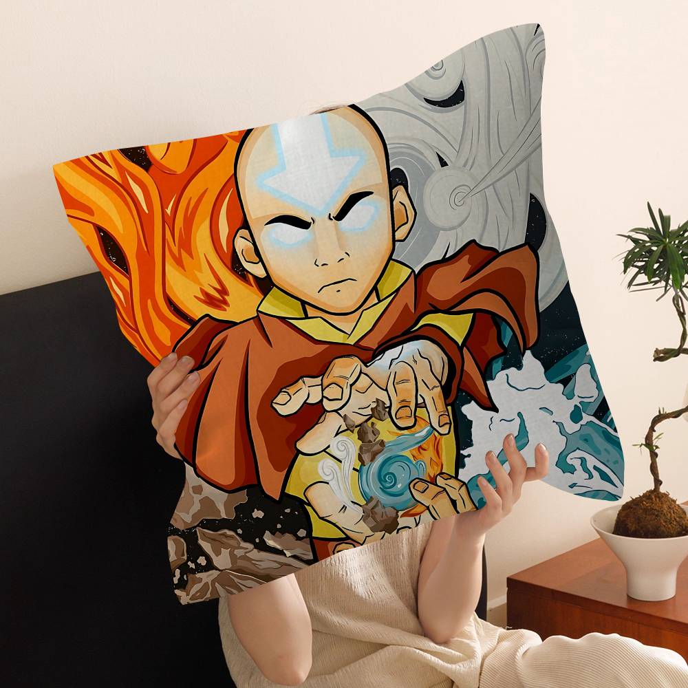 Tv Avatar Der Letzte Airbender Kissenbezug Dekokissen Sofa Heimdekoration Hülle Kissenbezüge