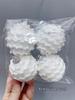 6cm White Christmas Ball Ornaments for Holiday Decoration and Window Display