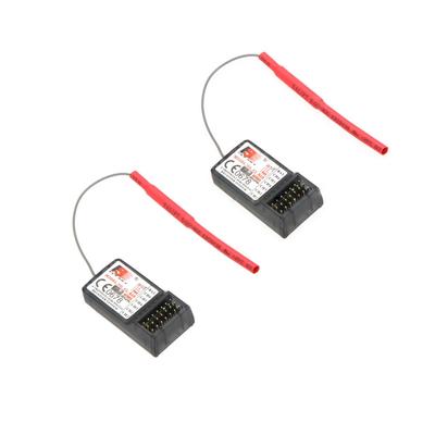 2 Stuks FlySky 6CH Ontvanger voor FlySky TH9X FS-CT6B FS-T6 Zender