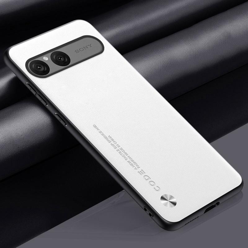 Luxuriöse PU-Lederhülle für Sony Xperia 10 VII 10VII Rückabdeckung Silikon Stoßfester Schutz Handyhülle für Sony Xperia10 VII