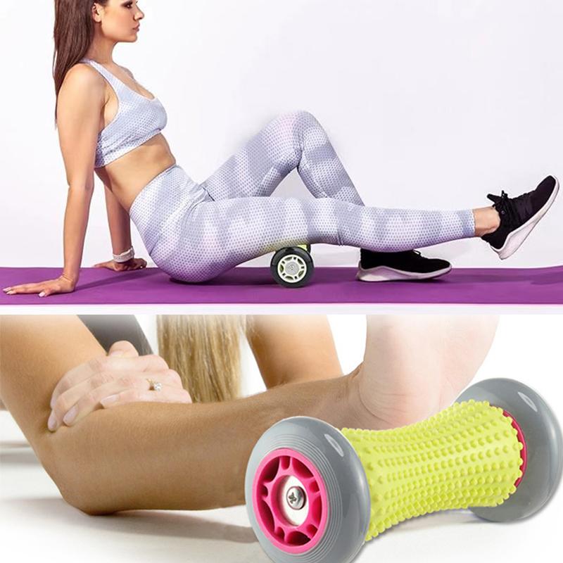 Foot Massage Roller For Relief Plantar Fasciitis And Heel Foot Arch Pain Reflexology Massager For Back Leg Hand Muscle Relax