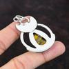 Nellite Hänge Handgjort Underbart Smycke 925 Sterling Silver Hänge En Klass Kvalitet Ädelstenssmycke Gåva Till Mor Helande Sten Hänge