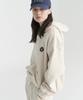 Poete Oversized Hoodie - Beige
