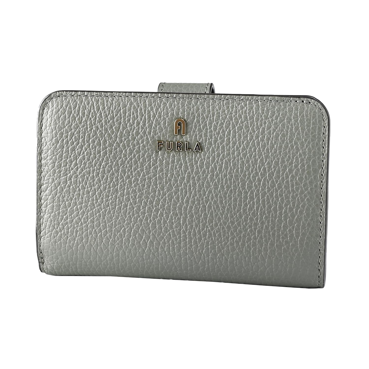 

Furla Camellia Compact WP00314 HSF000 0J000 Women s Bi-fold Wallet, Green, [Used] зелений