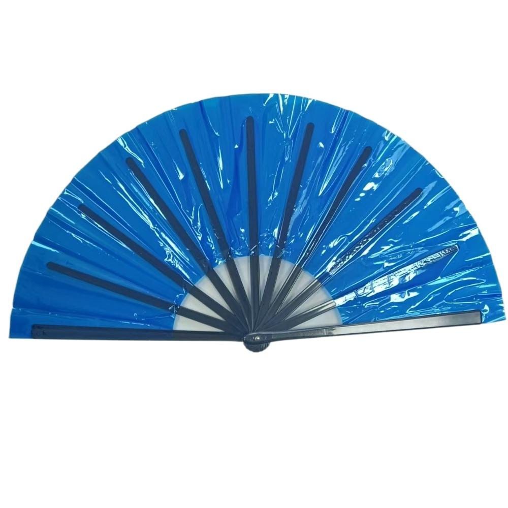 Exquisite Large Folding Hand Fan Laser Reflective Hand Fan Perfect Dance Fan  Festival Party