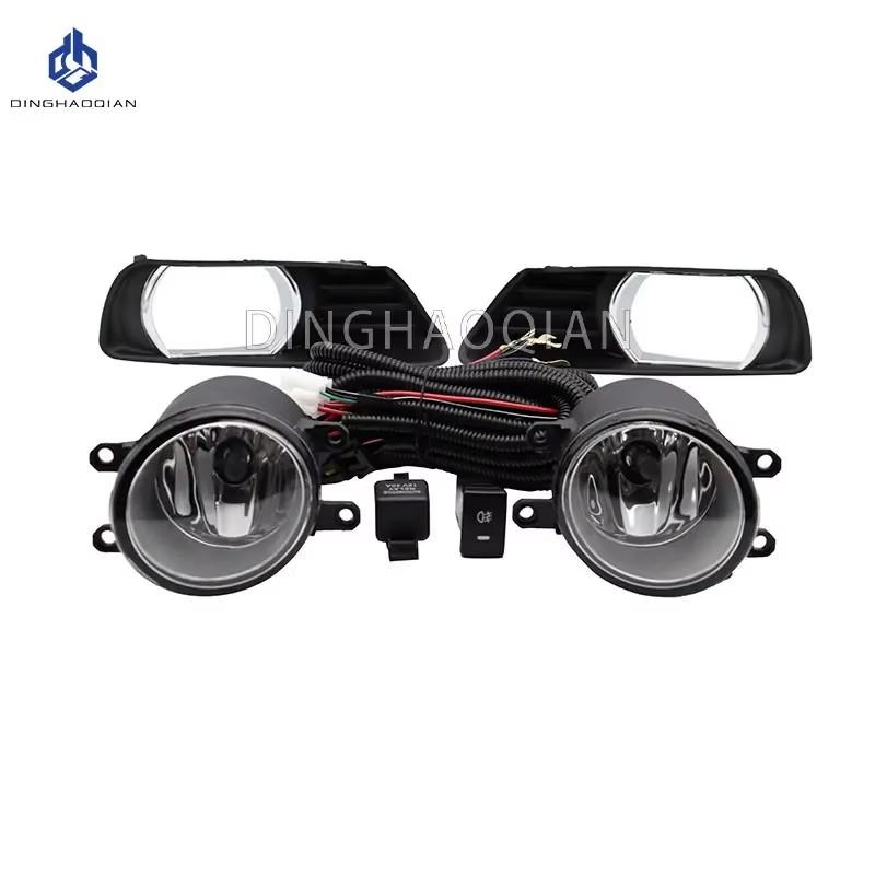 1 Set Fog Lights Headlight for Toyota Camry 2007 2008 Fog Lights Car Fog Lamp Kit With Harness Bulb Switch