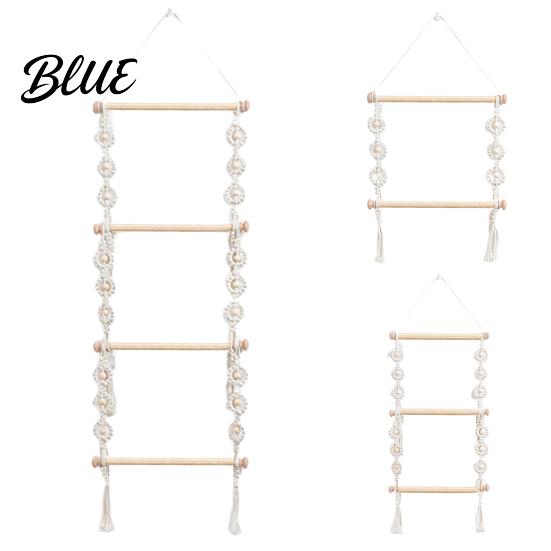 Hair Accessories Organizer Style Cotton Installation Hand Holder Easy Claw Clip Knitting Boho Wall Mounted