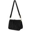 Women's Leather Messenger Bag, Suede Trunk