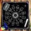 Tarot Card Tablecloth Altars Cloth 12 Constellations Tablecloth Home Decors