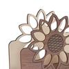 Rustic Napkin Holder Vintage Butterfly/Sunflower Wooden Paper Towel Dispenser Tabletop Standing Napkin Rack for Kitchen Dining Room Farmhouse Party
