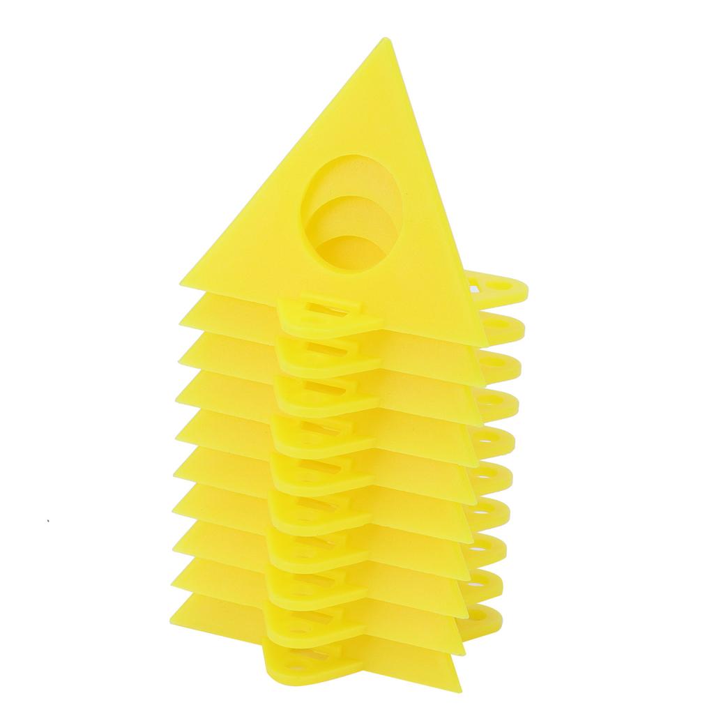 10 st Triangulär Målarplatta Lyftande Målningsställ Tillbehör Träbearbetningstillbehör