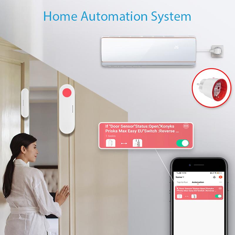 

Tuya Wifi Power Plug 16A Zigbee 3.0 Eu Smart Plug Socket With Power Monitor Function Mobile Phone Wireless Remote Control 1PC