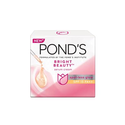 Bright Beauty Serum Cream, Spot Less Glow, SPF 15 PA++, 50g