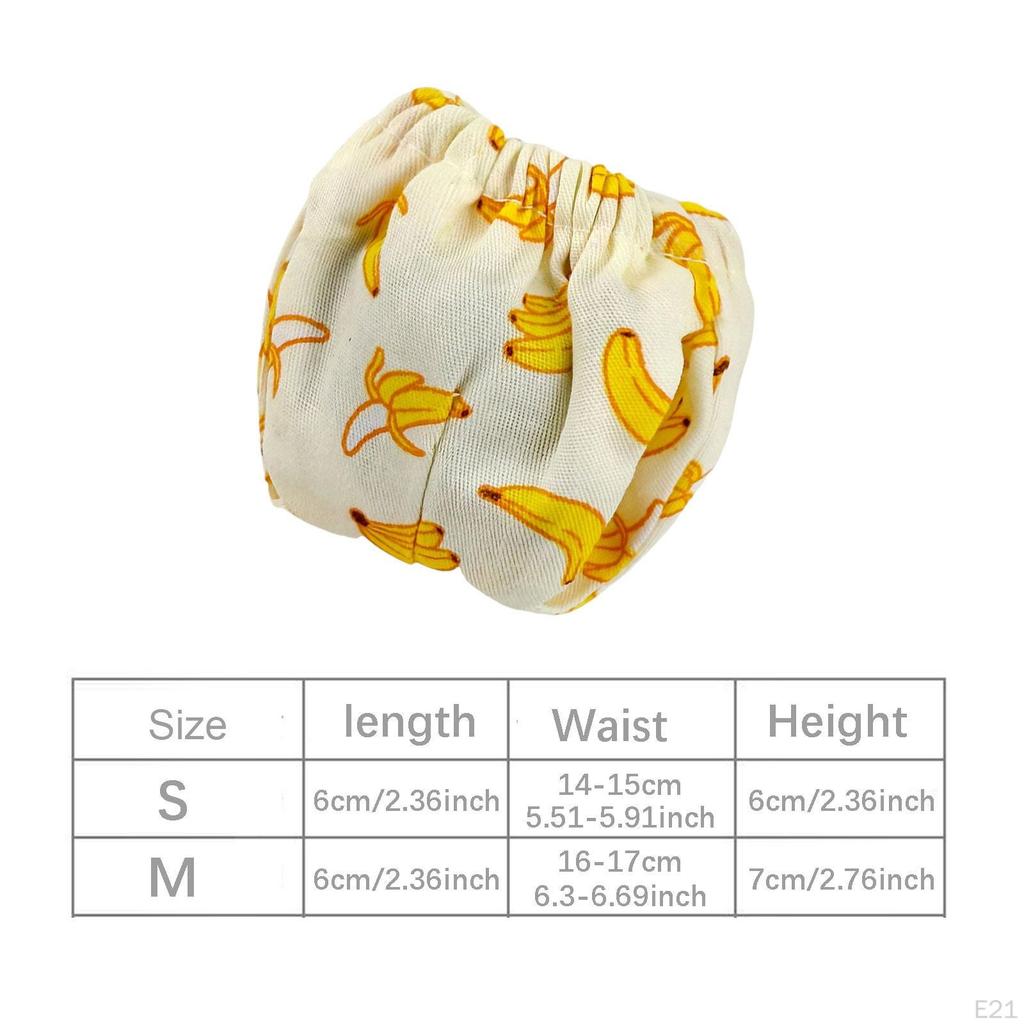 Squirrel Diapers Guinea Pig Diaper Clothes Pet Supplies Reusable Small for Groundhog