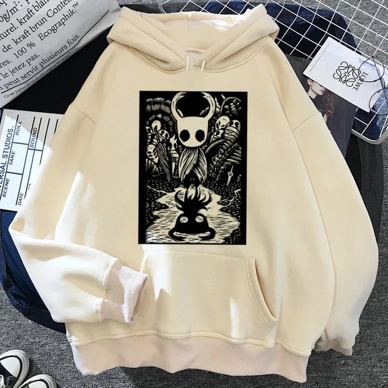 Hollow Knight Pánské mikiny Korea Ulzzang Grunge Y2k Estetické Fmale Podzimní a zimní pulovry Hoddies Grafický Streetwear