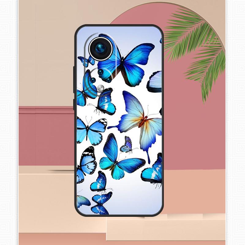 Colorful Butterfly Case For Honor Magic 5 6 7 8 Pro Honor 400 Lite 200 X9c X9b X9a X8b X8a X8c 50 70 90 Cover