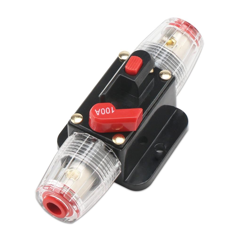 DROK Automatischer Schutzschalter 12-24V 50Amp -100Amp Überlastschutz Sicherungskasten
