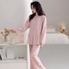 Pajamas Women'S Autumn And Winter Long-Sleeved Trousers Double-Sided Polished German Velvet Medium And Thick Loungewear Warm Suit