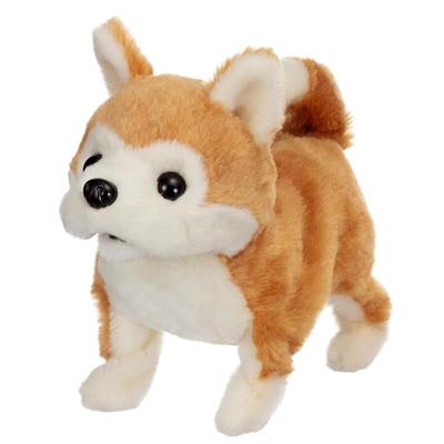 Iwaya (IWAYA) Electric Animal Dog Plush Toy, Wagging Its Tail, Walking, Lying Down and Barking, Piccoline Akita Inu, ST Mark Certified, For Ages 3 and