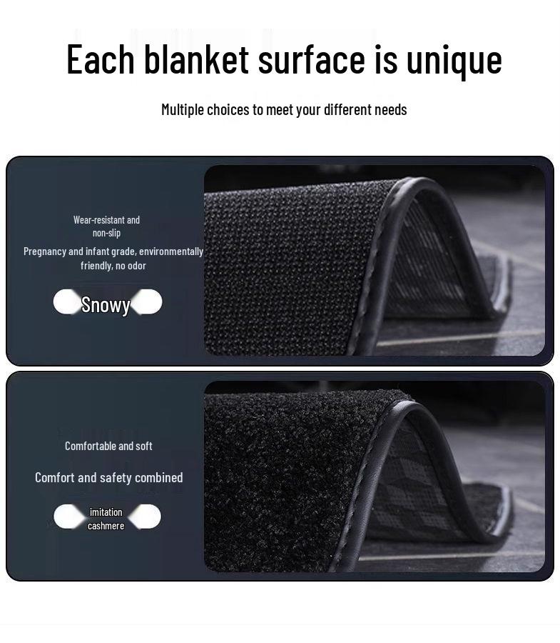 Compatible Galaxy L6 Double Layer Floor Mats & Bumper for 23-25 Models - Car Interior Accessories