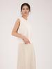 ACUD Linen Round Neck Sleeveless Knit _Ivory