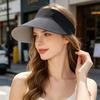Empty Top Sun Hat Double-Sided Wearable Design Seamless Fit Cycling Hat Boneless Seam