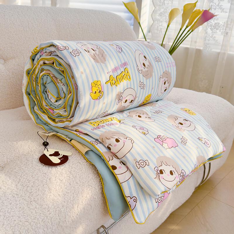 Manis A1 Washed Cotton Cartoon Summer Quilt 200*230cm