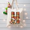 Christmas Letter Print Messenger Bag Student Casual Versatile Tote Bag