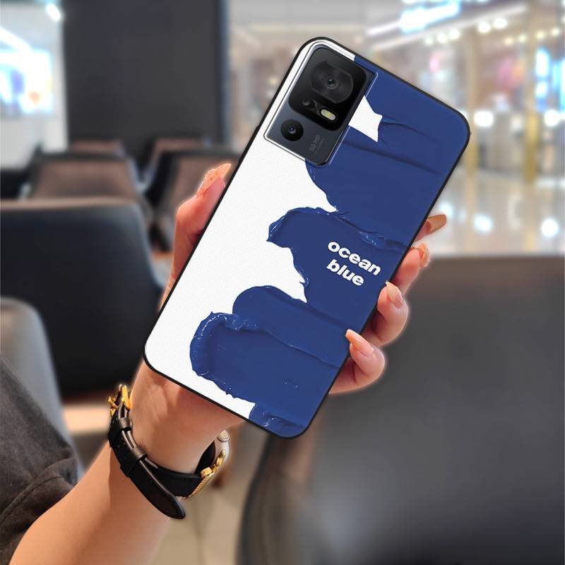 Full Wrap Shockproof Phone Case For TCL 40SE/T610K Fashion Design Phone Pouch Waterproof Graffiti Durable Anti-knock TPU