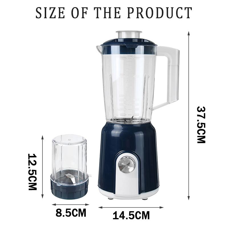 Frullatore per Smoothie 220V Robot da Cucina Tazza Frullatore Personale per Succhi Frullatore Mixer ad Alta Potenza Macchina Spremiagrumi Elettrica 1.5L