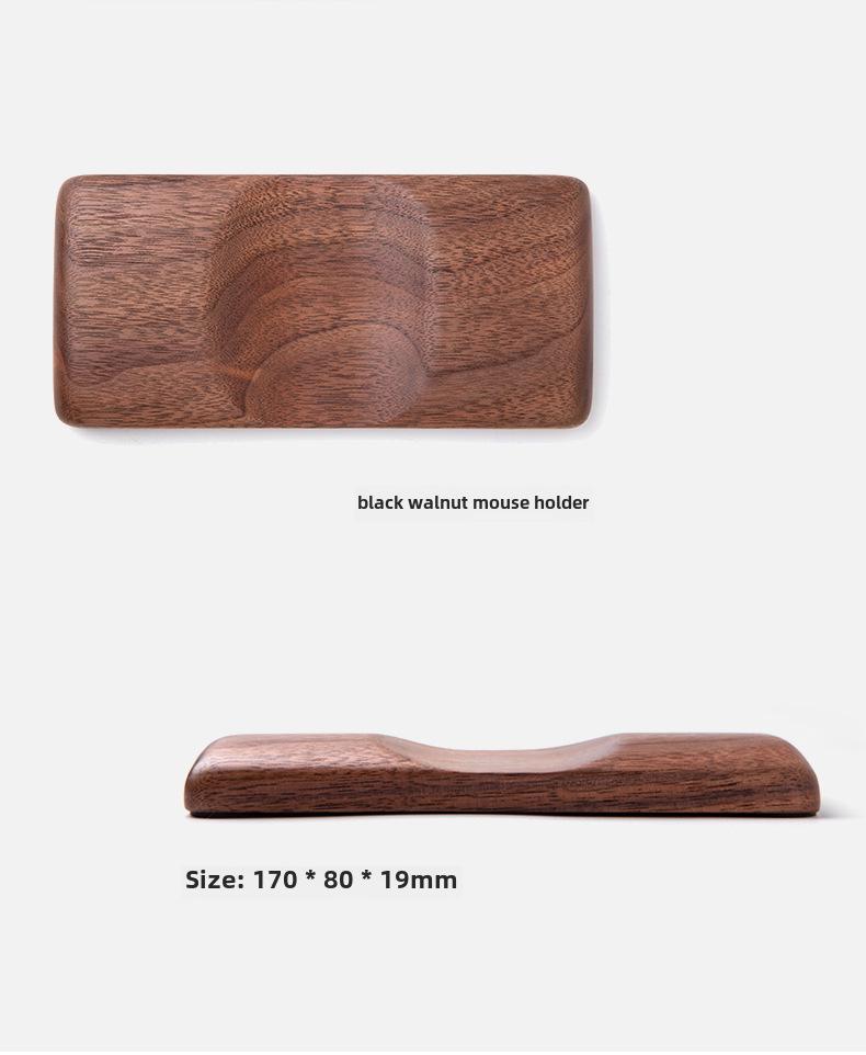 Ergonomisches Maus-Handgelenkstützpad aus Holz – Komfortables Gaming- und Bürozubehör