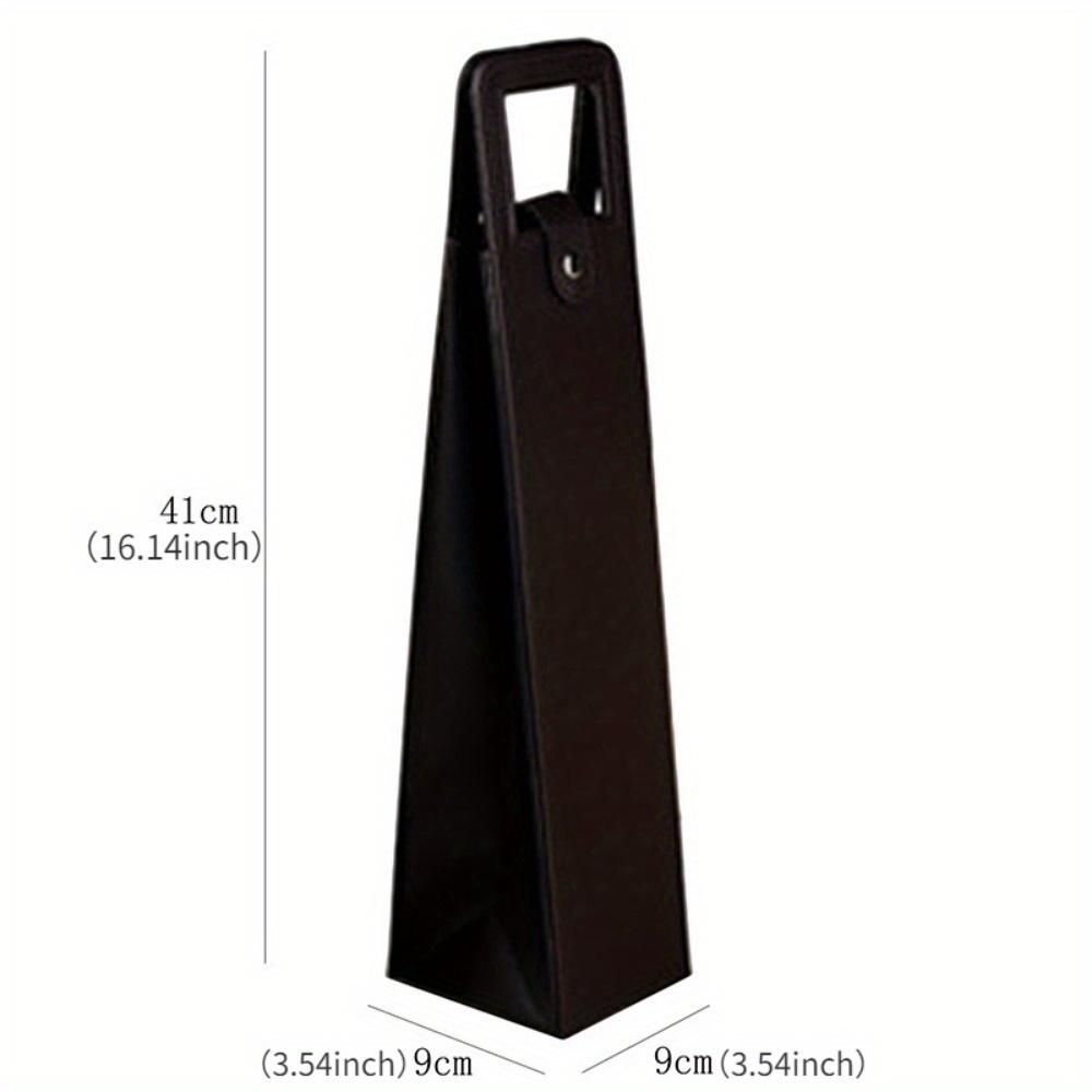 1pc New Fashion Simple Style Selling Wine and Beverage Gifts High-grade Leather Fashion Wine Packaging.