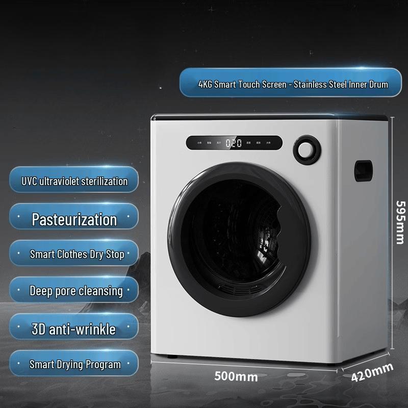 OLOEY 4.0KG Compact Tumble Dryer