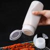 400/600Ml Clear Plastic Spice Jar With Shaker Lids Kitchen Seasoning Containers Bbq Outdoor Cooking Tool Kitchen Storing Spice