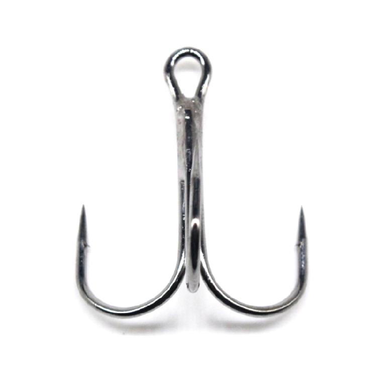 50pcs Strong Pull Lure Baits Fishing Hook with Feather Size 10 8 6 4 2 Feathered Treble Hook Barbed Hook for Crankbait