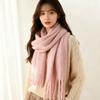 Autumn and winter plaid scarf women's winter high-end sense new versatile warm couple scarf shawl Korean explosion