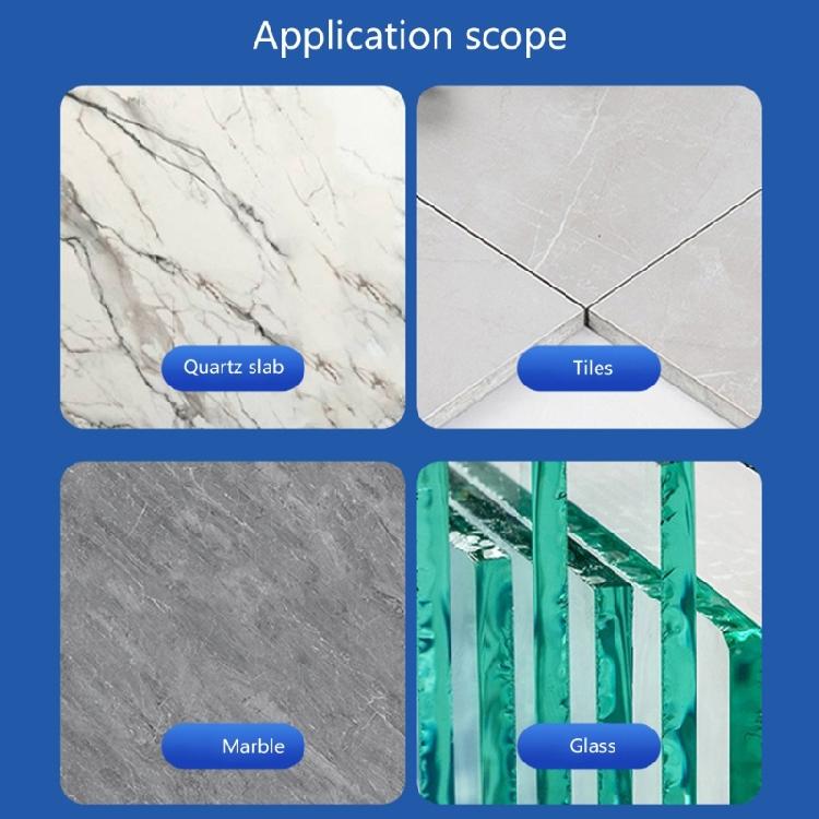 80mm Upgraded Design Ceramic Polishing Disc For Long Lasting Marble Countertop Edge Refinement Angle Grinder