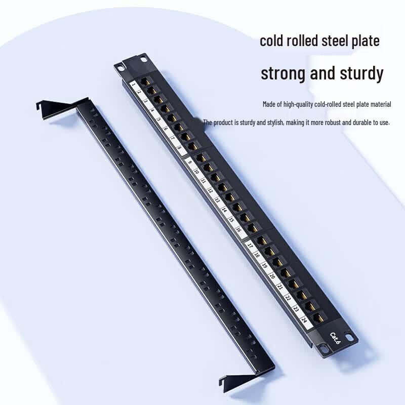 Shengwei CZDF-624 24-Port CAT6 Unshielded Patch Panel