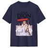 C-Celineds Dion Paris 2026 T-Shirt Beach  Hip Hop T-Shirts Adult 100% Cotton Oversize Tees Short-Sleeve Streetwear Tshirt