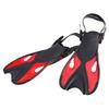 Adjustable Open-Heel Swim Fins Kids Size 24-36 TPR PP POM Short Frog Snorkeling Diving Gear