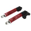 Tlumič skútru Nerezová ocelová pružina Černá Červená Bezpečný Stabilní Přední vidlice Tlumič pro