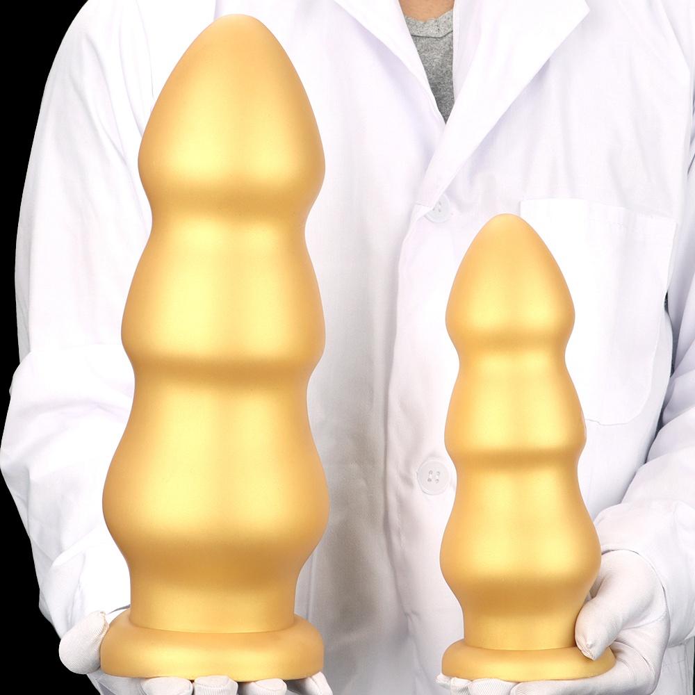Huge Anal Plug Super Soft Silicone Dildo Anal Plug Anal Beads Prostate Massage Big Butt Plug Sex Toys for Men Women