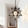 TAGIYOON Pendant Nordic Modern Compatible with Both Track Lighting and Hook Ceiling Single Showa Suitable for Dining Bedroom Star-Shaped Light, Style,