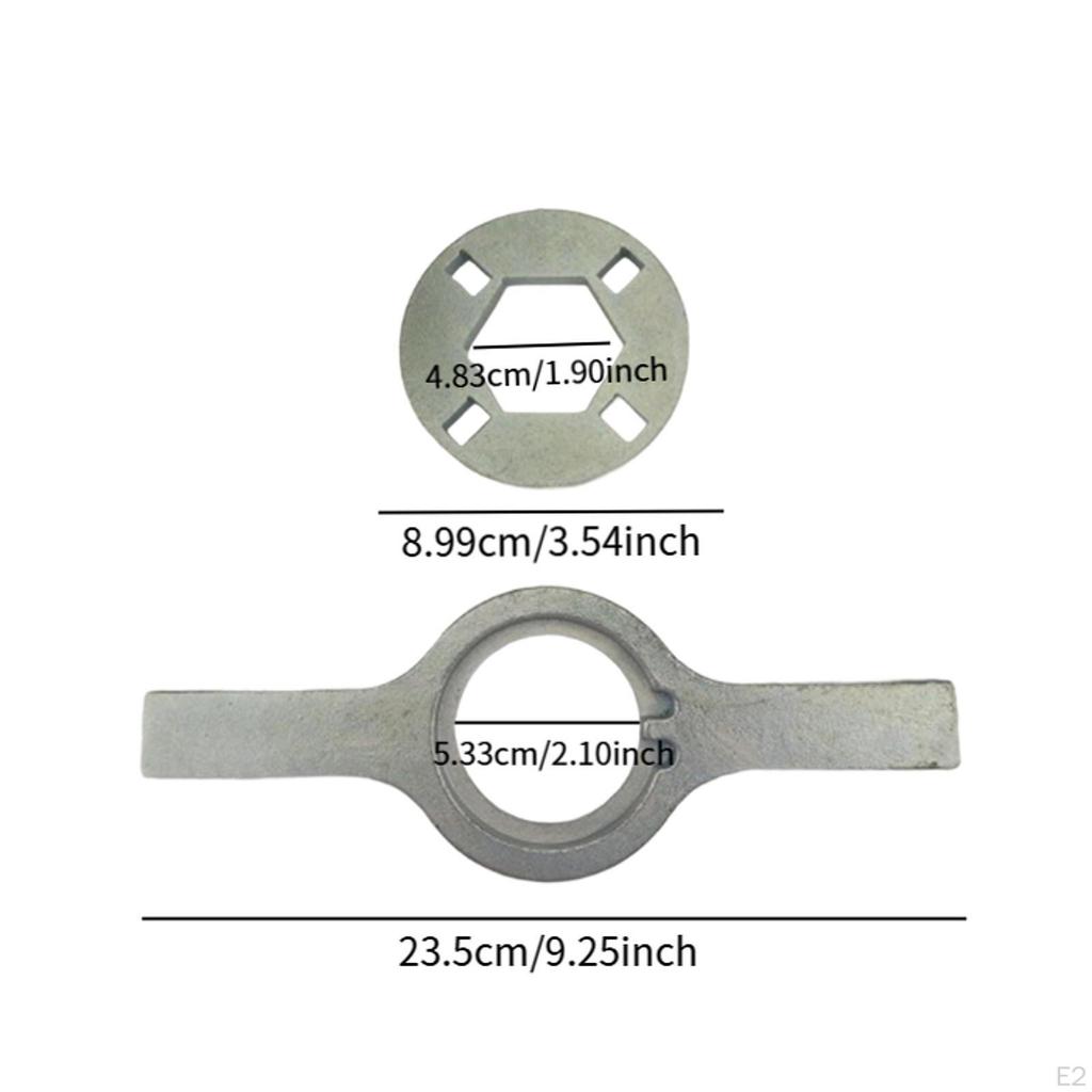 Háčkový klíč pro pračku Profesionální náhradní díly z litiny Stabilní