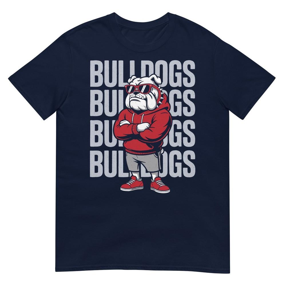 Retro Bulldogs Gift For Unisex Unisex Boys Girls Kids Tshirt S