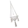 Cat Hammock Bed Handwoven Breathable Space Saving Kitten Swing Bed for Playing Sleeping Climbing