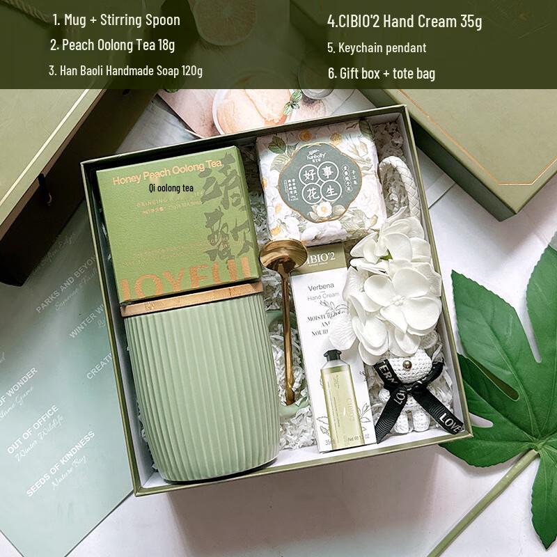 Ceramic Mug & Tea Gift Set