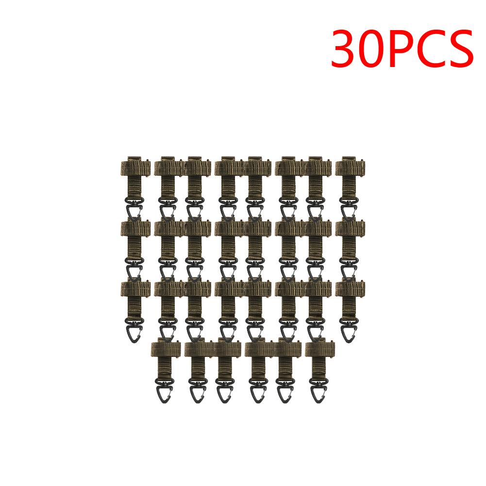 8-40PCS Gloves Hook Climbing Rope Storage Buckle Camping Mountaineering Hanging Buckles Outdoor Accessories